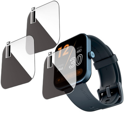 HIDEOUS Impossible Screen Guard for Noise ColorFit Pulse 2 Buzz(Pack of 3)