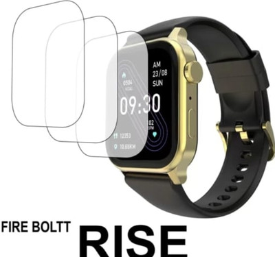 DOWRVIN Impossible Screen Guard for FIRE- BOLTT RISE SMART WATCH ( PACK OF 3)(Pack of 3)