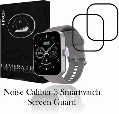 KANCHA Impossible Screen Guard for NOISE COLORFIT CALIBER 3 SAMRTWATCH(Pack of 2)