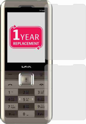 ZINGTEL Impossible Screen Guard for LAVA 34 SUPER (Matte Finish)(Pack of 1)