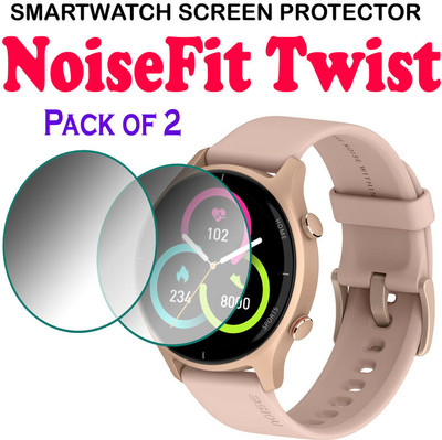 hirdesh Impossible Screen Guard for NoiseFit Twist(Pack of 2)