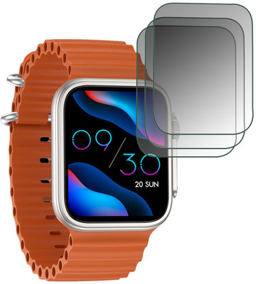DOUMOF Impossible Screen Guard for Fire Boltt Edge SMARTWATCH(Pack of 3)