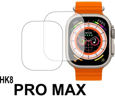 KHWABEEDA Impossible Screen Guard for HK8 PRO MAX SMART WATCH (PACK OF 2)(Pack of 2)