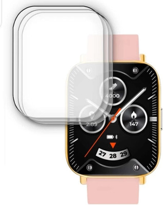 AHWAVEEDA Impossible Screen Guard for PLAYFIT DIAL 1.75 SMART WATCH SCREEN GUARD (PACK OF 3)(Pack of 2)