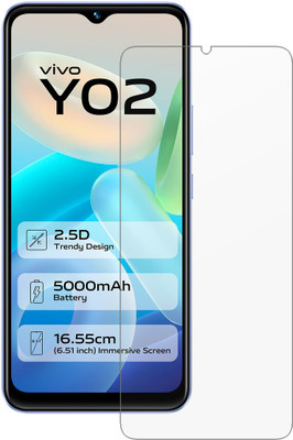 ZORAM Impossible Screen Guard for Vivo Y02(Pack of 1)