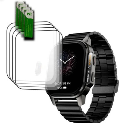 ZIDZEE Impossible Screen Guard for FIRE - BOLTT SNAPP 4G SMART WATCH SCREEN GUARD ( PACK OF 4)(Pack of 4)