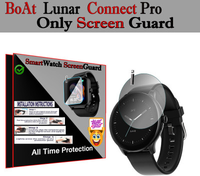 HIDEOUS Impossible Screen Guard for boAt Lunar Connect Pro(Pack of 1)
