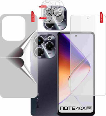 skrechtech Impossible Screen Guard for Infinix Note 40X 5G, Note 40X 5G, {Camera lens}(Pack of 3)