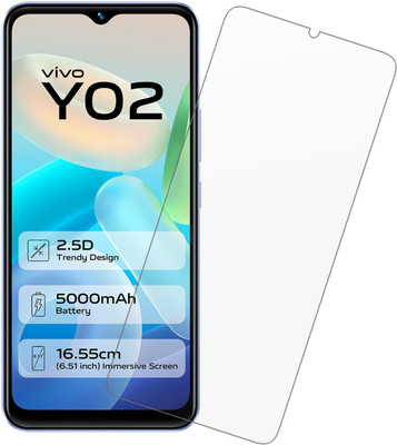 KJN Impossible Screen Guard for Vivo Y02(Pack of 1)