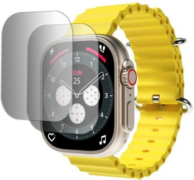 Aleena Impossible Screen Guard for Pebble Crest SMARTWATCH 0.569(Pack of 2)