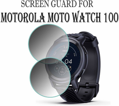 hirdesh Impossible Screen Guard for Motorola Moto Watch 100 42mm(Pack of 2)