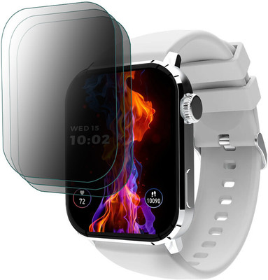DOUMOF Impossible Screen Guard for beatXP Unbound Plus SMARTWATCH(Pack of 3)