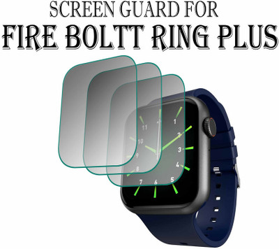 hirdesh Impossible Screen Guard for Fire-Boltt Ring Plus 1.91(Pack of 3)