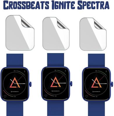 FCS Edge To Edge Screen Guard for Crossbeats Ignite Spectra(Pack of 3)