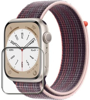tombik Impossible Screen Guard for AX234-Apple Watch Series 8 41mm (GPS)(Pack of 1)