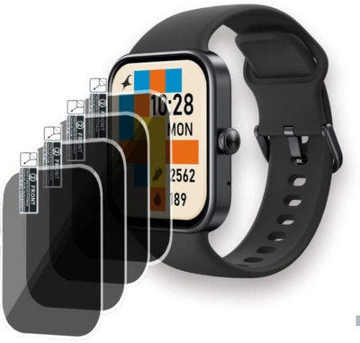 ZIDZEE Impossible Screen Guard for Fastrack reflex Vox smartwatch (pack of 4 )(Pack of 4)