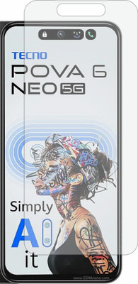 TELTREK Impossible Screen Guard for Tecno Pova 6 Neo 5G (Matte)(Pack of 1)