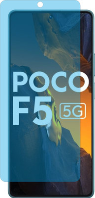 Fasheen Tempered Glass Guard for XIAOMI POCO F5 23049PCD8G (UV AntiBlue Light Protection)(Pack of 1)