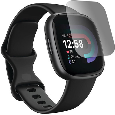 DOUMOF Impossible Screen Guard for Fitbit Versa 4 SMARTWATCH(Pack of 1)