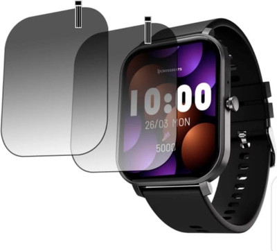 KHWABEEDA Impossible Screen Guard for CROSSBEATS IGNITE PINGG SMART WATCH SCREEN GUARD ( PACK OF 2)(Pack of 2)