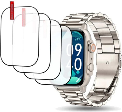 DB Impossible Screen Guard for PEBBLE ASTRA SMART WATCH SCREEN GUARD (PACK OF 4)(Pack of 4)