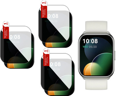 HIDEOUS Impossible Screen Guard for Haylou LS02 Pro(Pack of 3)