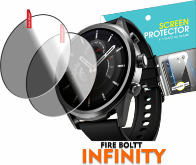 FINCH Impossible Screen Guard for FIRE BOLTT INFINITY CALLING NEW BLUETOOTH SMART WATCH(Pack of 2)