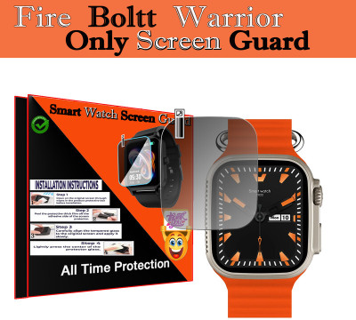 daffin Impossible Screen Guard for Fire-Boltt Warrior(Pack of 1)