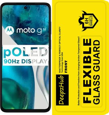 DeepzHub Impossible Screen Guard for Moto G52(Pack of 1)