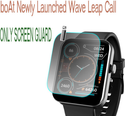 HIDEOUS Impossible Screen Guard for boAt Wave Leap Call(Pack of 1)