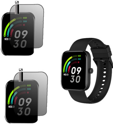 HIDEOUS Impossible Screen Guard for Itel Smartwatch 1 ES(Pack of 2)