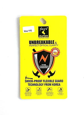 oval designs Impossible Screen Guard for VIVO Y15(Pack of 1)