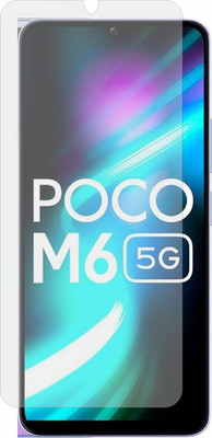 Mobotize Impossible Screen Guard for Xiaomi Poco M6(PACK OF 2)(Pack of 1)