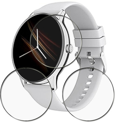 tombik Impossible Screen Guard for wa41-NoiseFit Twist Go Smart Watch(Pack of 3)