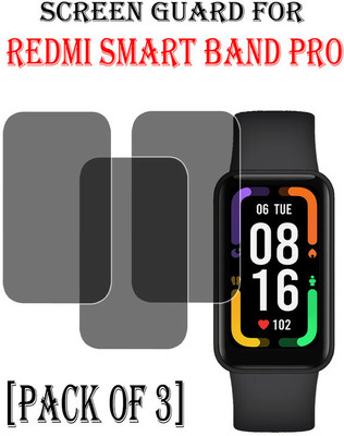 hirdesh Impossible Screen Guard for Redmi Smart Band Pro(Pack of 3)
