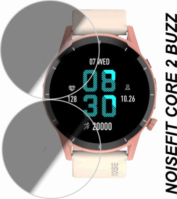 Dasiana Impossible Screen Guard for NOISEFIT CORE 2 BUZZ SMART WATCH(Pack of 2)
