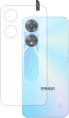 DORADO SHIELD Impossible Screen Guard for oppo a78 5g back tempered glass(Pack of 1)
