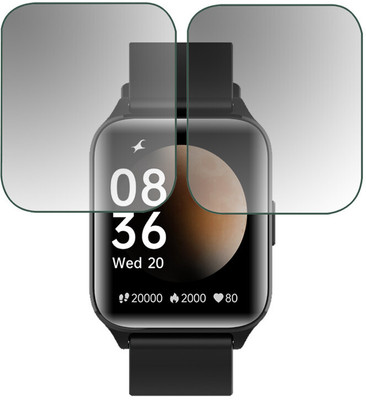 DOUMOF Impossible Screen Guard for Fastrack Reflex Volt SMARTWATCH SCREEN(Pack of 2)