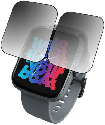 HIDEOUS Impossible Screen Guard for boAt Wave Beat Call(Pack of 2)