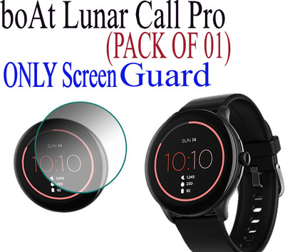 daffin Impossible Screen Guard for boAt Lunar Call Pro(Pack of 1)