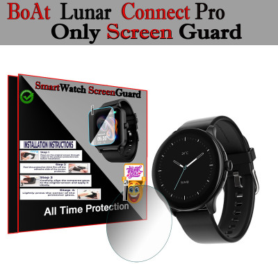 HIDEOUS Impossible Screen Guard for boAt Lunar Connect Pro(Pack of 1)