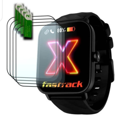 DB Impossible Screen Guard for FASTRACK REVOLTT X SMART WATCH SCREEN GUARD ( PACK OF 4)(Pack of 4)