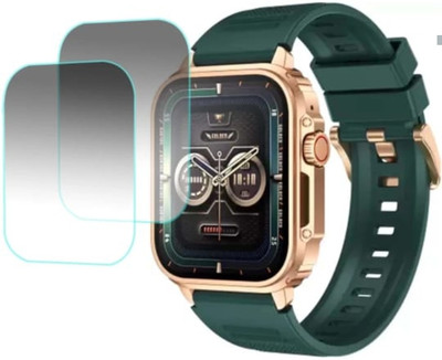 KHWABEEDA Impossible Screen Guard for ALT HUNK SMART WATCH (PACK OF 2)(Pack of 2)