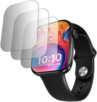 KHWABEEDA Impossible Screen Guard for CROSSBEATS STELLR SMART WATCH SCREEN GUARD (PACK OF 3)(Pack of 3)