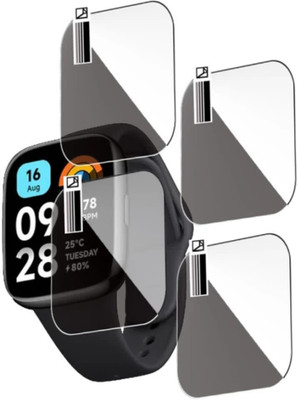 KHWABEEDA Impossible Screen Guard for REDMI WATCH 3 LITE SMART WATCH ( PACK OF 4)(Pack of 4)