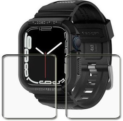 tombik Impossible Screen Guard for D115-Spigen Rugged Armor Pro(Pack of 2)