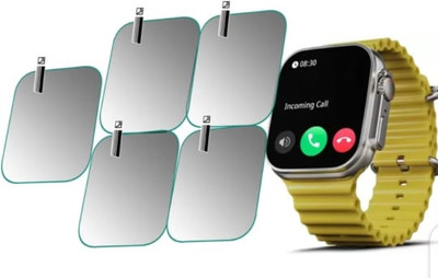 KHWABEEDA Impossible Screen Guard for BOULT CROWN 1.95 SMART WATCH SCREEN GUARD (PACK OF 5)(Pack of 5)
