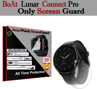 HIDEOUS Impossible Screen Guard for boAt Lunar Connect Pro(Pack of 1)