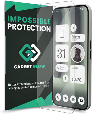 Gadget Glow Impossible Screen Guard for Nothing Phone (2A) Plus, Nothing (2A) Plus, Nothing Phone 2A Plus, Nothing 2A Plus, Nothing 2A +(Pack of 1)
