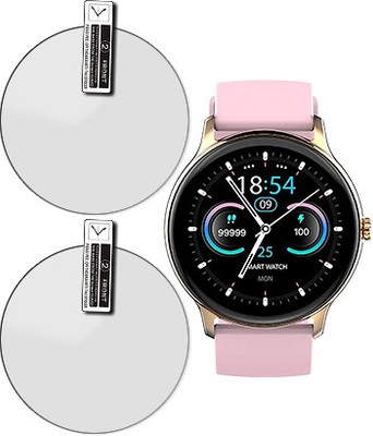 SOMTONE Impossible Screen Guard for Fire-Boltt Hurricane Smartwatch(Pack of 2)